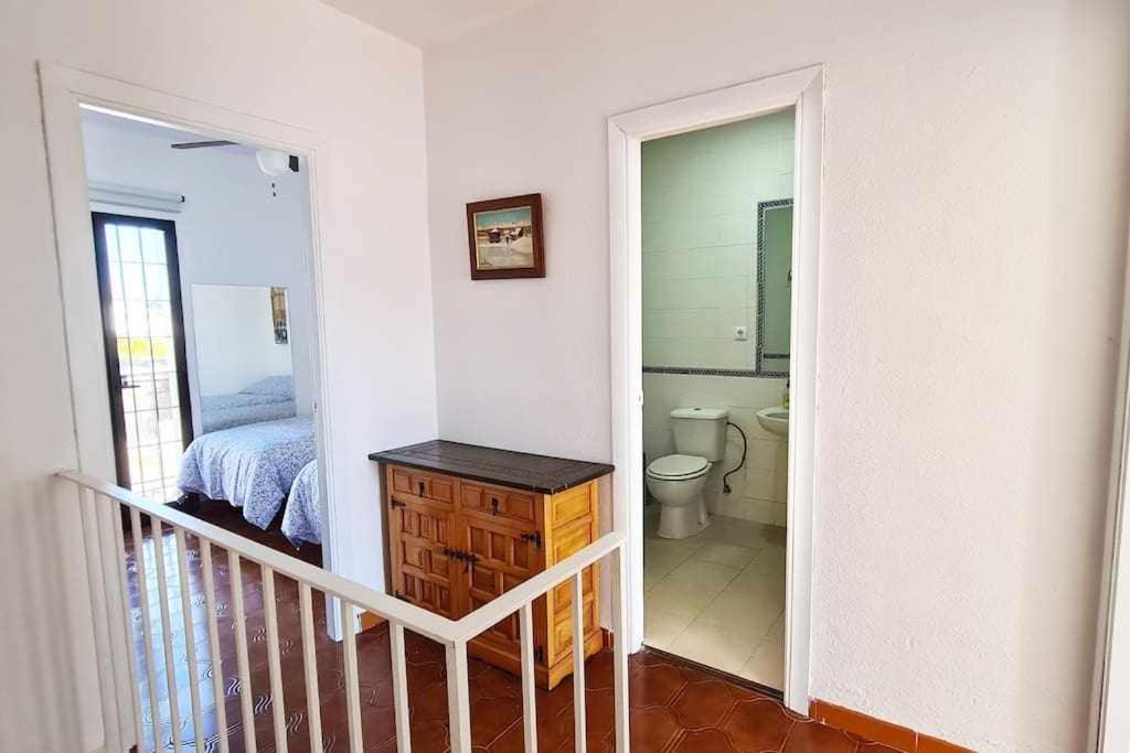Cala Beach House Duplex Vistas Mar Piscina Parking ลากาลาเดมิฮาส ภายนอก รูปภาพ